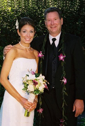 Annelies with her father Bob